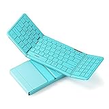 seenda Faltbare Bluetooth Tastatur mit Nummernblock für Multi Gerät Wiederaufladbare...