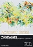 Academy Series, Aquarellpapier, A4, 300g/m2, 15 blatt, Weiss