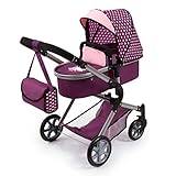 Bayer Design 18137AA City Neo Kombi Puppenwagen mit Wickeltasche, umwandelbar in einen...