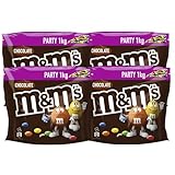 M&M'S Chocolate 4x 1kg Schokolinsen mit Zuckerüberzug Schokolade