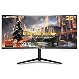 LC-Power LC-M35-UWQHD-120-C 35 Zoll （88,9 cm） Gaming Curved Monitor (UWQHD, 2 HDMI, 2...