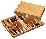 Philos 1165 - Backgammon Mathraki, klein, Holz