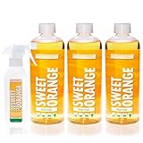 Das blaue Wunder Orangenreiniger Sweet Orange Konzentrat 3 x 750 ml | Universalreiniger |...
