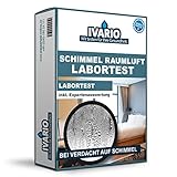 Raumluft-Schimmel-Test – Labortest für 1 Raum – professionelle Schimmelanalyse im...