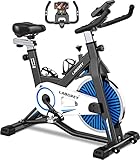 LABGREY Heimtrainer, Fitness Fahrrad für Zuhause, Indoor Kardio Training, Bike mit...