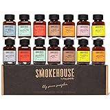 Smokehouse by Thoughfully Gourmet BBQ Saucen Probier-Set - Geschenkbox mit 14 veganen...