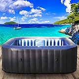 Whirlpool aufblasbar MSpa Tekapo für 4 Personen 158x158cm In-Outdoor Pool 108...