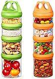 Pandadosen Set | Variable Vorratsdosen | Frischhaltedosen | BPA Frei | 916 ml |...