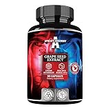 Traubenkernextrakt 95% OPC - Grape Seed 400 mg pro Kapsel - 90 Vegane Kapseln - Apollo's...