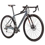 Airtracks 28 Zoll Herren Gravel Bike STERRATO 5.0 Fahrrad mit 2 x 9 Gang Shimano SORA...