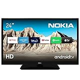 Nokia 24 Zoll (60cm) HD LED Fernseher Smart Android TV (WLAN, Triple Tuner DVB-C/S2/T2,...