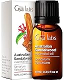 Gya Labs Ätherisches Öl aus australischem Sandelholz für Diffuser – 100% reines...