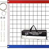 Beachvolleyballnetz für den Außenbereich, 90 x 91 cm, robustes Volleyballnetz,...
