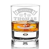 polar-effekt Whiskyglas Personalisiert 330 ml - Geschenk-Idee für Männer - Tumbler...
