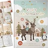 Lebenskompass® Adventskalender Buch für Kinder mit 24 Türchen - achtsames Adventsbuch...