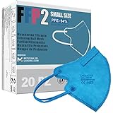20 FFP2/KN95 Maske CE Zertifiziert Kleine Größe Small, Medizinische Mask mit 4 Lagige...