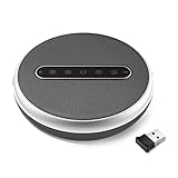 VIZOLINK Bluetooth Konferenzlautsprecher, Portable Conference Speaker mit Dongle, 6...