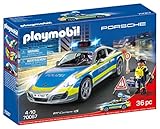 PLAYMOBIL City Action 70067 Porsche 911 Carrera 4S Polizei mit Polizei-Licht und Sound,...