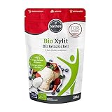 borchers Bio Birkenzucker Xylit | 250g | DE-ÖKO-006 | Zuckerfrei | vegan | 40% weniger...