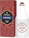 Old Spice Captain After Shave Lotion, Kühlendes Aftershave für Männer, 100ml