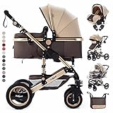 Daliya® Bambimo 3in1 Kinderwagen Kombikinderwagen Riesenset 15-Teilig incl. Babywanne,...