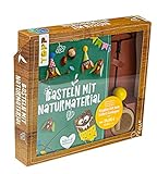 Kreativ-Set Basteln mit Naturmaterial: Buch mit Grundlagen und Bastelideen sowie...