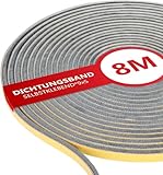 XEEINC 8M Bürstendichtung Selbstklebend, 9mm(B) x 5mm(D) Bürstendichtung für Rolladen...