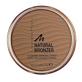 Manhattan Natural Bronzer, Farbe 001 Sunlight, wasserfestes Bronzing-Puder für einen...