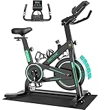 Micyox Ergometer Heimtrainer Fahrrad mit Magnetischem Widerstand Fitnessbikes, MX87 Indoor...