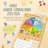 Unser Kinder-Lernkalender 2023/2024: Gemeinsam durch Jahreszeiten, Monate und Wochentage