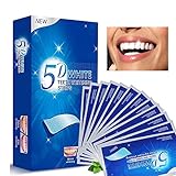 Zahnaufhellung, 28 Bleaching Teeth Whitening Stripes, Weiße Zähne Bleichen Non...