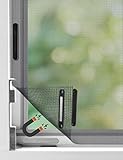 Fliegenfestung - Fliegengitter für Fenster mit Magneten - Für alle Fenster bis 150 x 130...