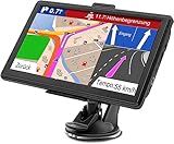 Navigationsgerät für Auto LKW 2023 - GPS Navi 7 Zoll PKW LKW Navigation mit Europa UK 52...