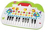 Simba 104018188 - ABC Tier-Keyboard, mit verschiedenen Sounds und Einstellfunktionen,...