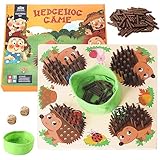 Lets Joy Igel Steckspiel, Igel Steckspiel Holz Feinmotorik, Montessori Spielzeug für...