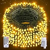 Nextronix Lichterkette für den Außenbereich, 20 m, 200 LEDs, Lichterkette mit...