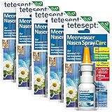 tetesept Meerwasser Nasen Spray Care – Pflegendes & abschwellendes Nasenspray für...