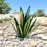 WSRRDRECVHi Metall Agave Pflanze Hof Tequila Skulptur Metall Agave Yard Tequila Metall...