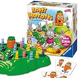 Ravensburger 21556 - Lotti Karotti, Brettspiel für Kinder ab 4 Jahren, Familienspiel für...