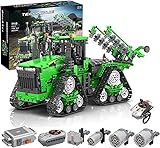 Technik Ferngesteuert Traktor Bausteine Auto, 1706 Teile 1:18 2.4Ghz RC Traktor mit...