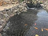 AquaOne Teichnetz feinmaschig 4x4m I Teichabdeckung für laubfreien Teich I vielseitiges...