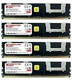 Komputerbay 16GB (4X 4GB) DDR2 PC2-5300F 667MHz CL5 ECC Fully Buffered FB-DIMM (240 PIN)...