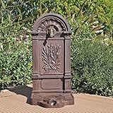 Standbrunnen WZS6 Wasserzapfstelle Wandbrunnen Design Antik für Garten Zapfstelle