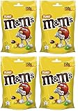 M&M'S Peanut 4x 150g | Peanut | Schokolinsen mit Erdnusskern | Schokolade Geschenk Snack...