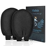 Yiclick Koreanische Peeling Handschuhe, 2 Stück Peelinghandschuh - Exfoliating gloves,...