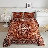 Erosebridal Persian Bedding King Oriental Comforter Set, Vintage Floral Bedding Sets &...