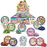 MAGIC DOUGH 15407 Craze Kinderknete Komplette Schachtel mit 24x 15 g Magische Knetmasse,...