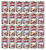 Rinti Hundefutter Nassfutter Mischpaket Multipack 2 (24x400g)