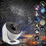 Galaxy Projektor, 13 in 1 Home Planetarium Star Light Projektor für Schlafzimmer 360°...