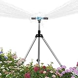 Wassersprenger Gartensprenger Gartensprinkler Rasensprenger mit Stativ Gartensprenger...